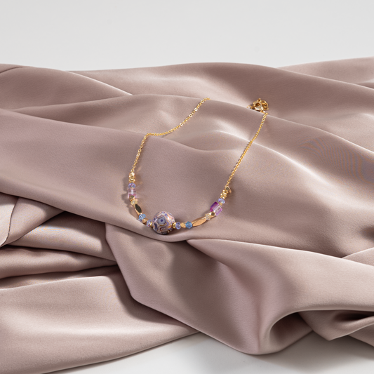 beaded necklace